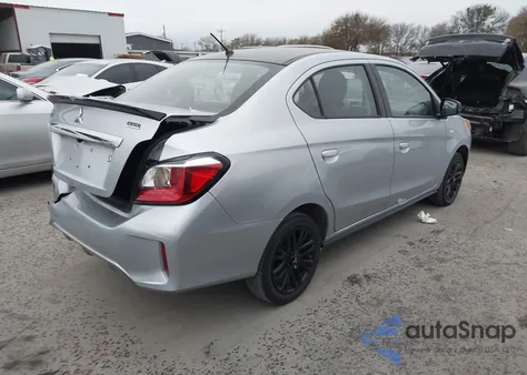 2023 Mitsubishi Mirage G4 Black Edition/Es/Le from USA, damaged, VIN ML32FUFJ9PHF00741